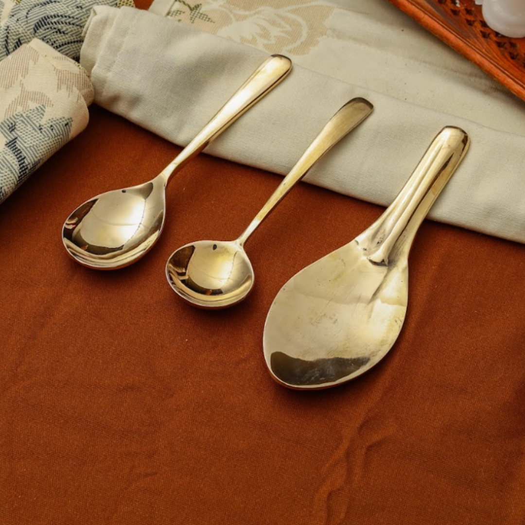 Kansa Thali Set Online of 51 pcs | Manohar (11inch)