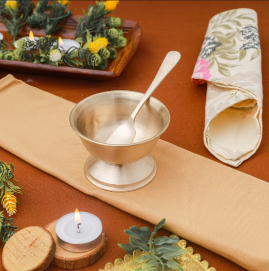 Bronze Ice Cream Dessert Set