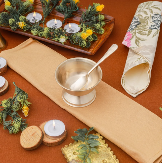 Bronze Ice Cream Dessert Set