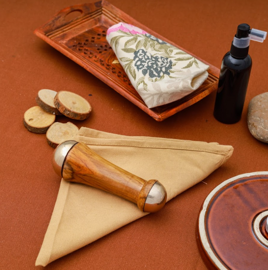 Bronze/Kansa Massager Wand Online 2 in 1