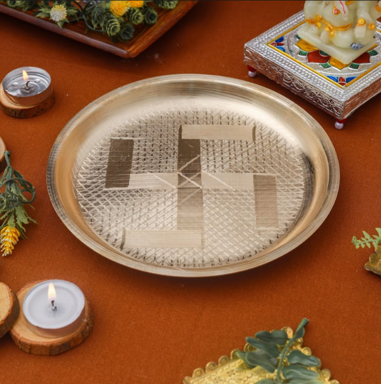 Kansa Pooja Thali Set