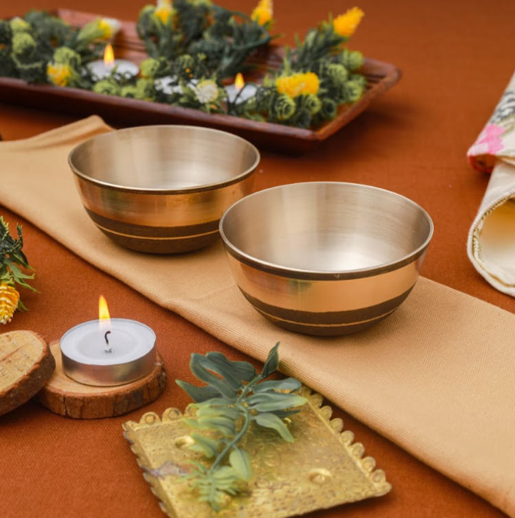 Bronze/Kansa Dessert/Starter Set