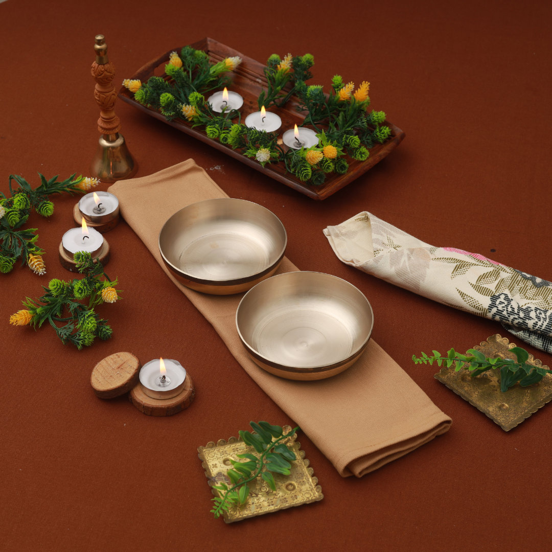 Kansa Sweet Plat (4 Inch)