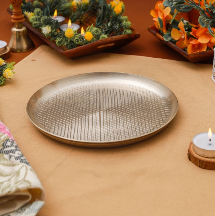 Manohar Bronze/Kansa Kids Set (6.5 Inch)