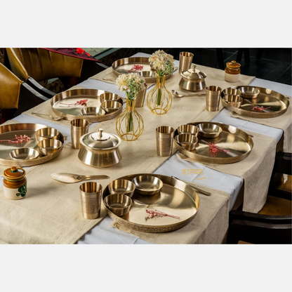 Bronze/Kansa Antique Dinner Set Online