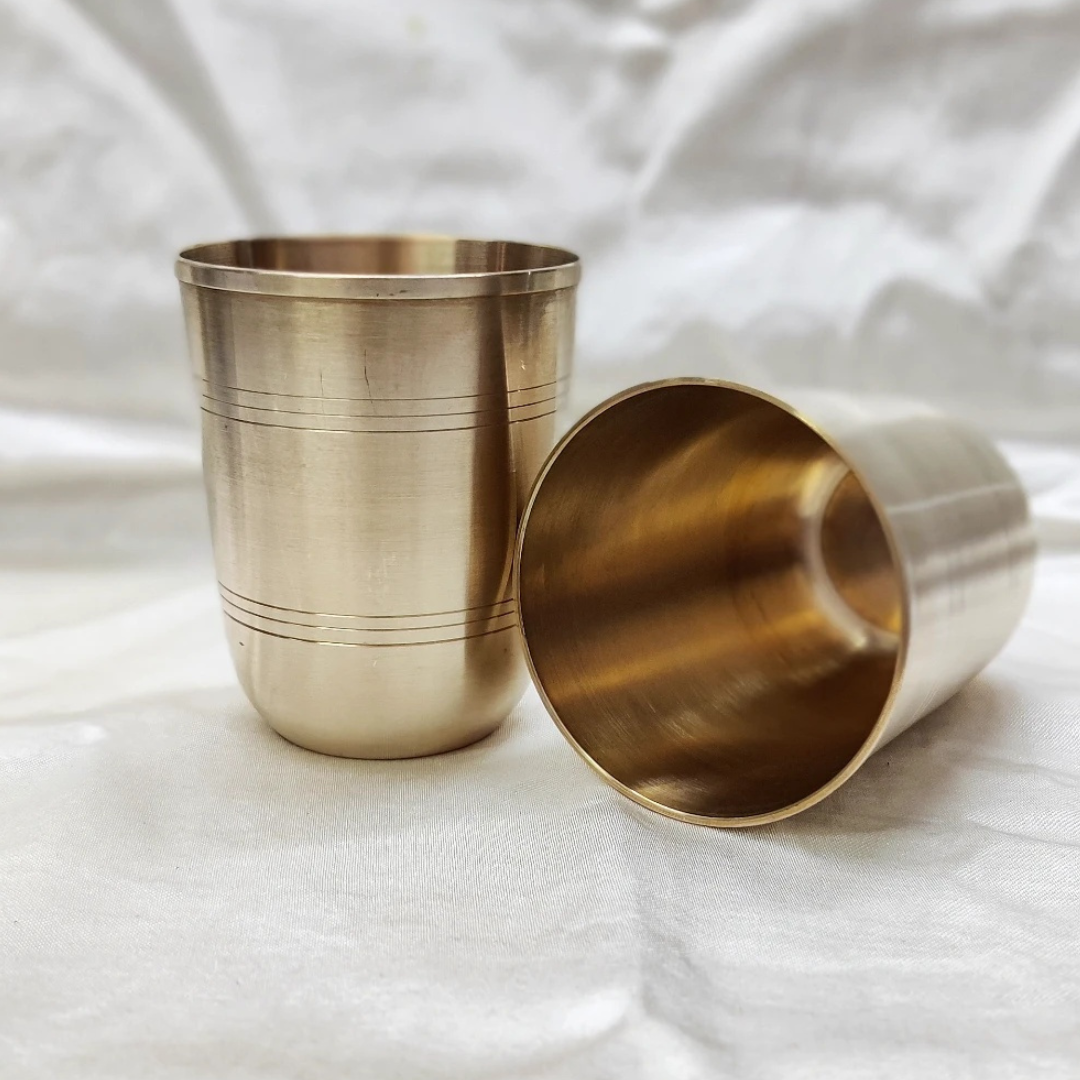 Buy kansa Glass Online/Tumbler Set of 2